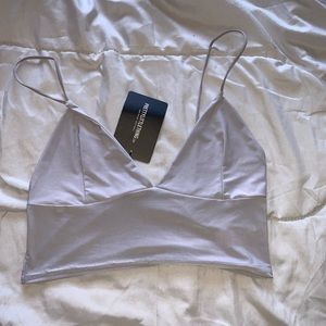 Pretty little thing crop bralette /top